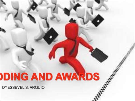 Bidding Results – Bids and Awards Committee .